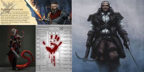 Blood Hunter 5e Ultimate Class Guide for D&D Fifth Edition.